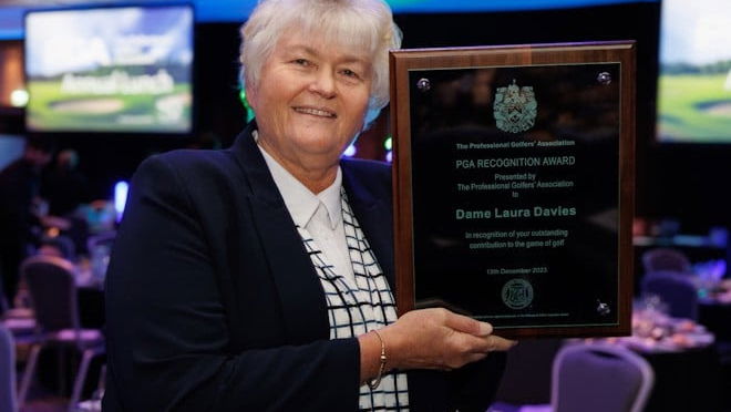 PGA Recognition Award for Dame Laura Davies